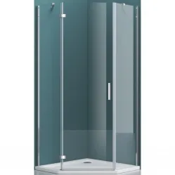 Душевой уголок 100x100 см BelBagno Kraft KRAFT-P-1-100-C-Cr-L прозрачное