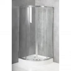 Душевой уголок 80x80 см BelBagno DUE-R-2-80-C-Cr прозрачное