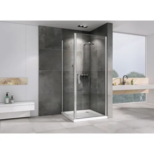 Душевой уголок 100x100 см Abber Sonnenstrand AG04100-S100 прозрачное