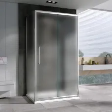 Душевой уголок 130x90 см Abber Schwarzer Diamant AG30130MH-S90M-S90M матовое