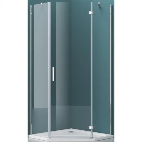 Душевой уголок 100x100 см BelBagno Kraft KRAFT-P-1-100-C-Cr-R прозрачное