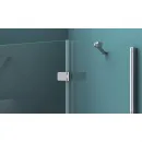 Душевой уголок 100x100 см BelBagno Kraft KRAFT-P-1-100-C-Cr-R прозрачное