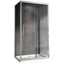 Душевой уголок 150x60 см Abber Schwarzer Diamant AG30150H-S60-S60 прозрачное