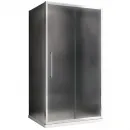 Душевой уголок 150x50 см Abber Schwarzer Diamant AG30150MH-S50M матовое
