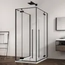 Душевой уголок 89,4x88,5 см Abber Eins AG06099B прозрачное