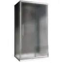 Душевой уголок 150x60 см Abber Schwarzer Diamant AG30150MH-S60M-S60M матовое