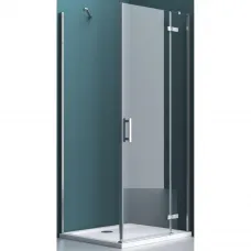 Душевой уголок 100x80 см BelBagno Kraft KRAFT-AH-12-100/80-C-Cr-R прозрачное
