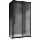 Душевой уголок 100x100 см Abber Schwarzer Diamant AG30100BMH-S100BM-S100BM матовое