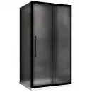 Душевой уголок 100x70 см Abber Schwarzer Diamant AG30100BMH-S70BM матовое