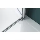Душевой уголок 100x90 см BelBagno Etna ETNA-AH-1-100/90-C-Cr прозрачное