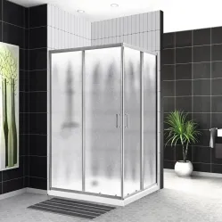 Душевой уголок BelBagno Uno UNO-195-AH-2-120/90-CH-CR 120x90 см, профиль хром, стекло шиншилла