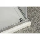 Душевой уголок 120-135x80 см BelBagno UNIQUE-AH-1-120/135-80-C-Cr прозрачное