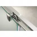 Душевой уголок 120-135x80 см BelBagno UNIQUE-AH-1-120/135-80-C-Cr прозрачное