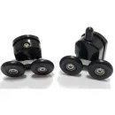 Душевой уголок 100x50 см Abber Schwarzer Diamant AG30100B5-S50B5 прозрачное