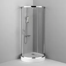 Душевой уголок без поддона 95x95 см Am.Pm Like Round W83G-333-095CT прозрачное