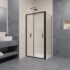 Душевой уголок 100x110 см RGW PA-74B (PA-14B+Z-050-2B) Passage 410874101-14 прозрачное