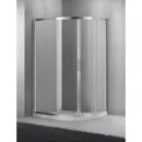 Душевой уголок BelBagno Sela 100x80 см прозрачное стекло SELA-RH-2-100/80-C-Cr