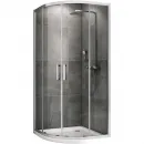 Душевой уголок 100x100 см Abber Schwarzer Diamant AG01100 прозрачное