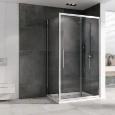Душевой уголок 140x85 см Abber Schwarzer Diamant AG30140H-S85 прозрачное