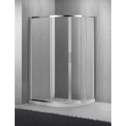 Душевой уголок BelBagno Sela 100x80 см текстурное стекло SELA-RH-2-100/80-Ch-Cr