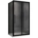 Душевой уголок 120x100 см Abber Schwarzer Diamant AG30120BMH-S100BM матовое