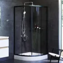 Душевой уголок с поддоном 80x80 см AM.PM X-Joy W88E-205-080BT прозрачное