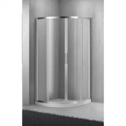 Душевой уголок BelBagno Sela 85x85 см прозрачное стекло SELA-R-2-85-C-Cr