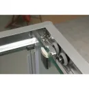 Душевой уголок 120-135x100 см BelBagno UNIQUE-AH-1-120/135-100-C-Cr прозрачное