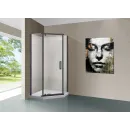 Душевой уголок 100x100 см Vincea Stresa VSP-1S100CLGM прозрачное
