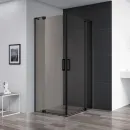 Душевой уголок 100-110x70-80 см Cezares SLIDER-AH-2-70/80-100/110-BR-NERO бронза