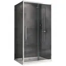 Душевой уголок 100x60 см Abber Schwarzer Diamant AG30100H-S60 прозрачное