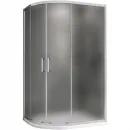 Душевой уголок 110x90 см Abber Schwarzer Diamant AG01119M матовое