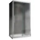 Душевой уголок 100x50 см Abber Schwarzer Diamant AG30100MH-S50M-S50M матовое
