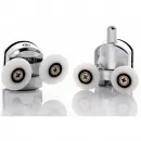 Душевой уголок 100x50 см Abber Schwarzer Diamant AG30100MH-S50M-S50M матовое