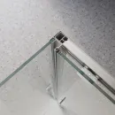 Душевой уголок BelBagno Luce LUCE-AH-1-120/80-C-Cr 120x80 см, профиль хром, стекло прозрачное