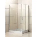 Душевой уголок 100x90 см BelBagno UNO-195-AH-2-100/90-C-Cr прозрачное