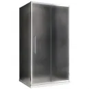 Душевой уголок 100x60 см Abber Schwarzer Diamant AG30100MH-S60M матовое