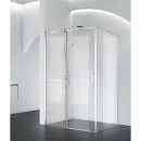 Душевой уголок 110x90 см BelBagno ACQUA-AH-1-110/90-C-Cr прозрачное