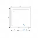 Душевой уголок 100,5x90 см RGW SV-44 (SV-03+Z-050-3) Stilvoll 06324409-011 прозрачное