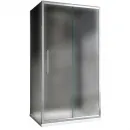 Душевой уголок 100x60 см Abber Schwarzer Diamant AG30100MH-S60M-S60M матовое