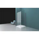 Душевой уголок 100x70 см BelBagno Etna ETNA-AH-2-70/100-C-Cr прозрачное