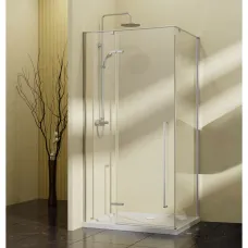 Душевой уголок Vincea Slim-N VSR-5SN1010CL 98,2x98,5 см, профиль хром, стекло прозрачное