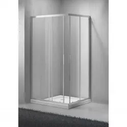 Душевой уголок 120x80 см BelBagno SELA-AH-2-120/80-C-Cr прозрачное