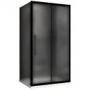 Душевой уголок 130x70 см Abber Schwarzer Diamant AG30130BMH-S70BM матовое