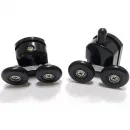 Душевой уголок 130x70 см Abber Schwarzer Diamant AG30130BMH-S70BM матовое