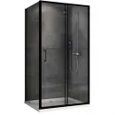 Душевой уголок 120x100 см Abber Schwarzer Diamant AG30120B5-S100B5 прозрачное
