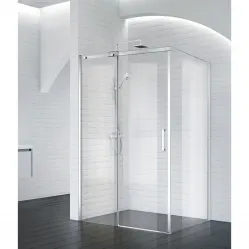 Душевой уголок 130x90 см BelBagno ACQUA-AH-1-130/90-C-Cr прозрачное
