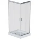Душевой уголок без поддона 100x80 см AM.PM Gem W90G-404-100280-MT прозрачное