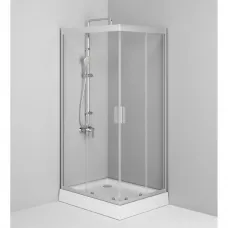 Душевой уголок без поддона 100x80 см AM.PM Gem W90G-404-100280-MT прозрачное