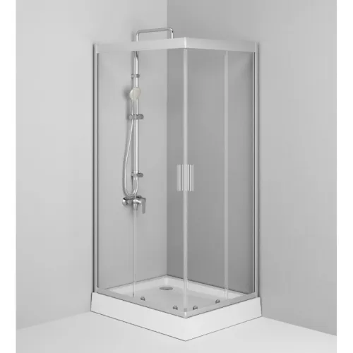 Душевой уголок без поддона 100x80 см AM.PM Gem W90G-404-100280-MT прозрачное